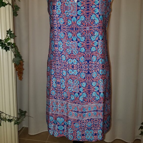 Beige By ECI Blue & Red Dress - Picture 2 of 4